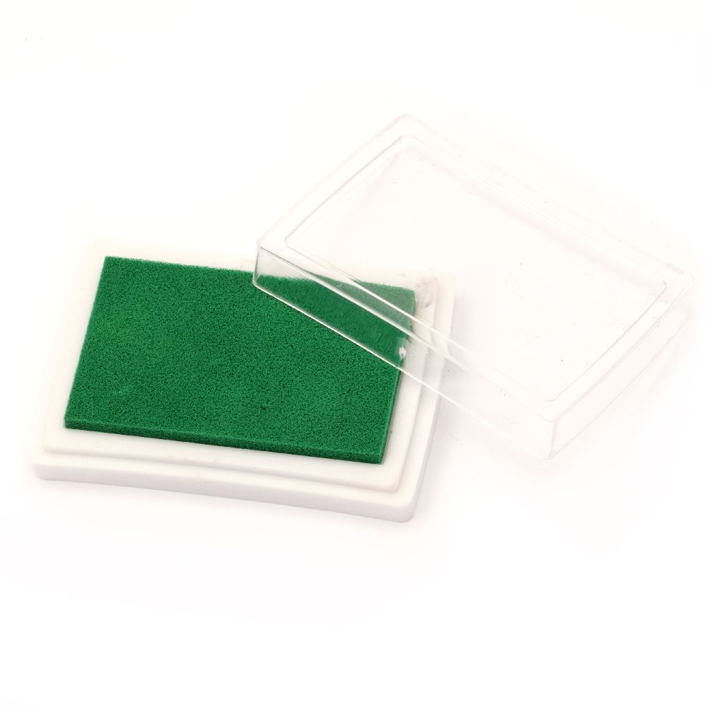 Tampon de cerneala pigmenta 6x3,8 cm verde