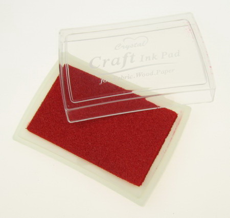 Pigment Ink Pad / Red / 6x3.8 cm 