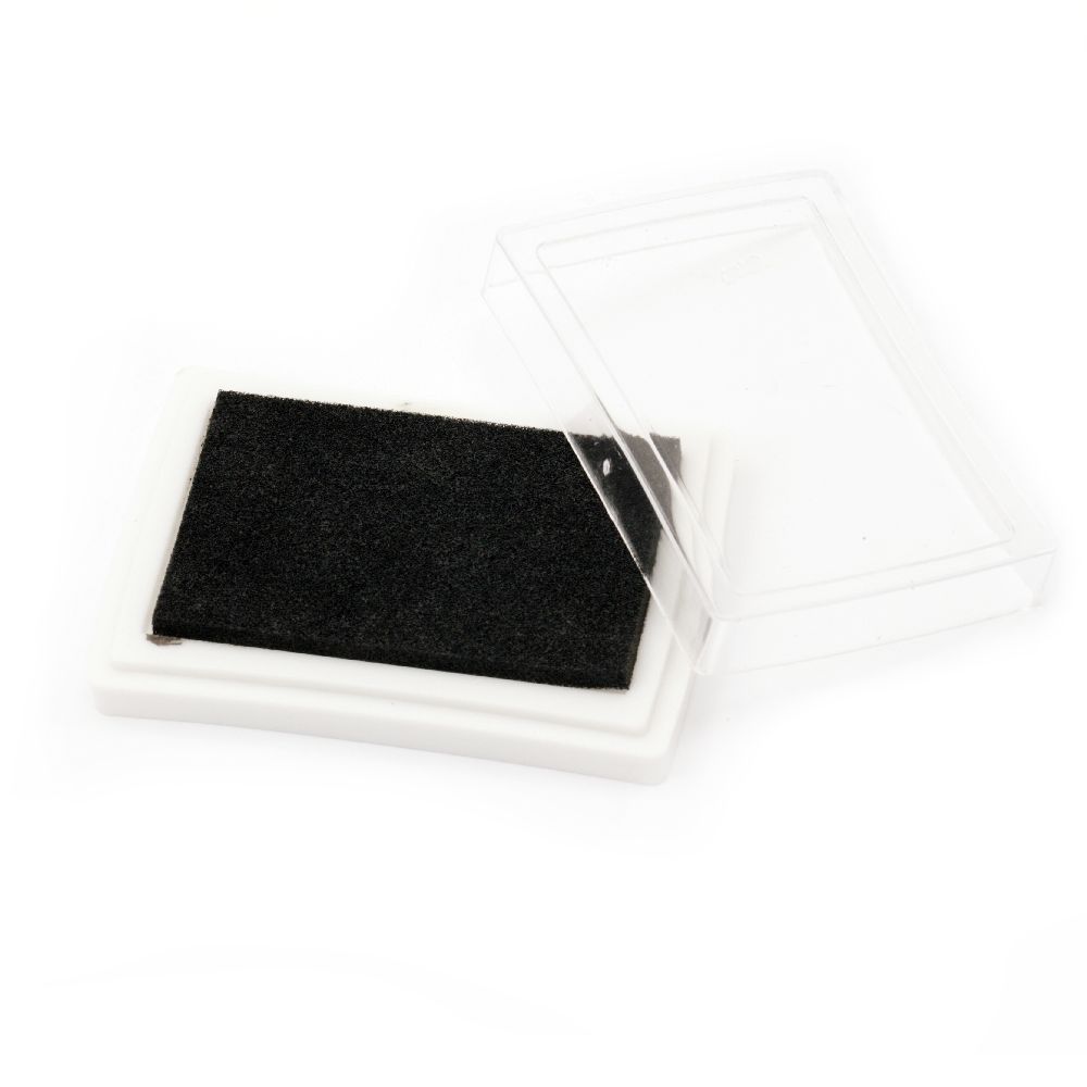 Black Pigment Ink Pad for Silicone Stamps / 6x3.8 cm