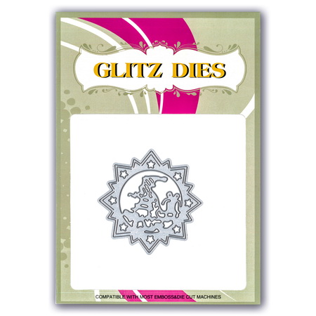 Cutting Die for Decoration 7.2x7.2 cm Christmas
