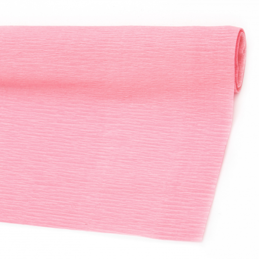 Crepe Paper Fold Pink 50x230 cm 