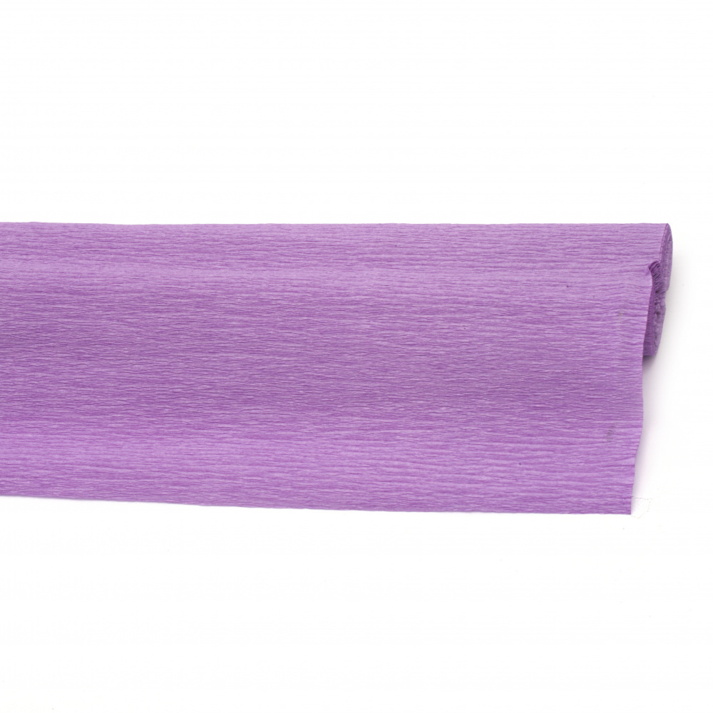 Crepe Paper Fold Purple 50x230 cm 