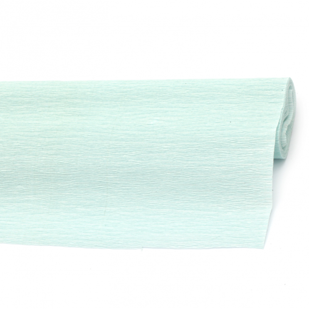Crepe Paper Fold Lught Blue 50x230 cm 