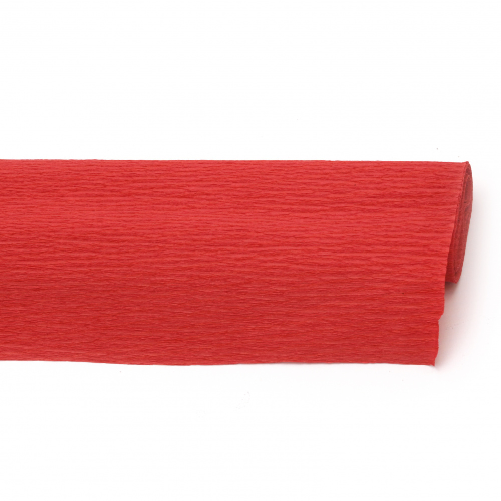 Crepe Paper Fold Red 50x230 cm 