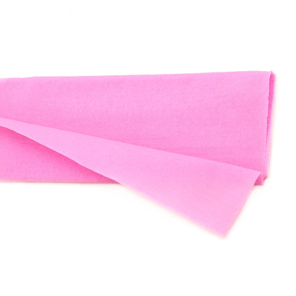 Hârtie creponată fină 50x100 cm roz