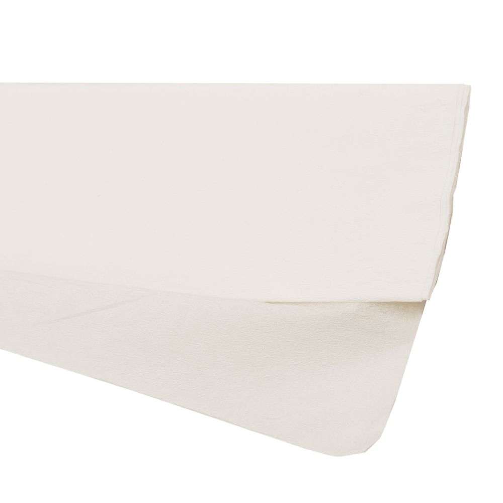 DIY Crepe paper fine 50x100 cm white