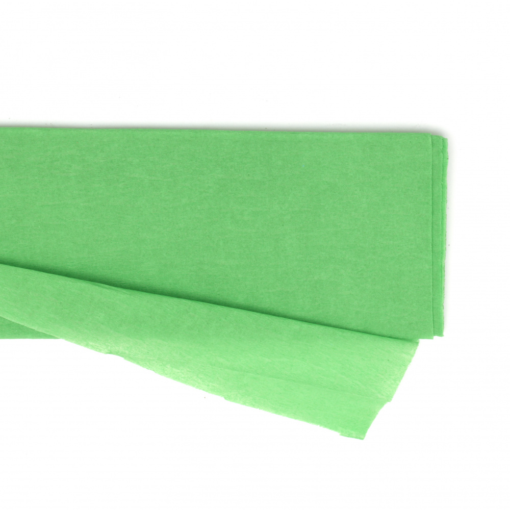 Γκοφρέ χαρτί λεπτό πράσινο 50x100 εκ