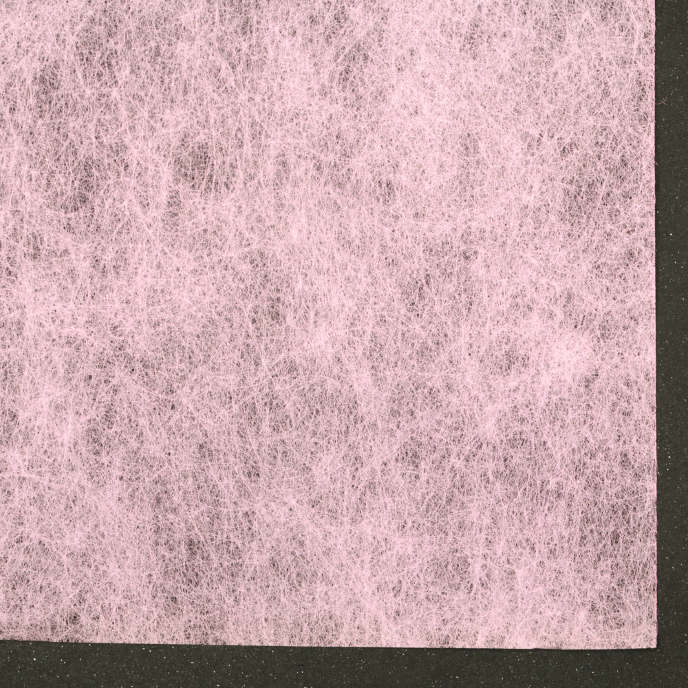 Текстилна хартия за опаковане физелин 60x60 см цвят розова бледа