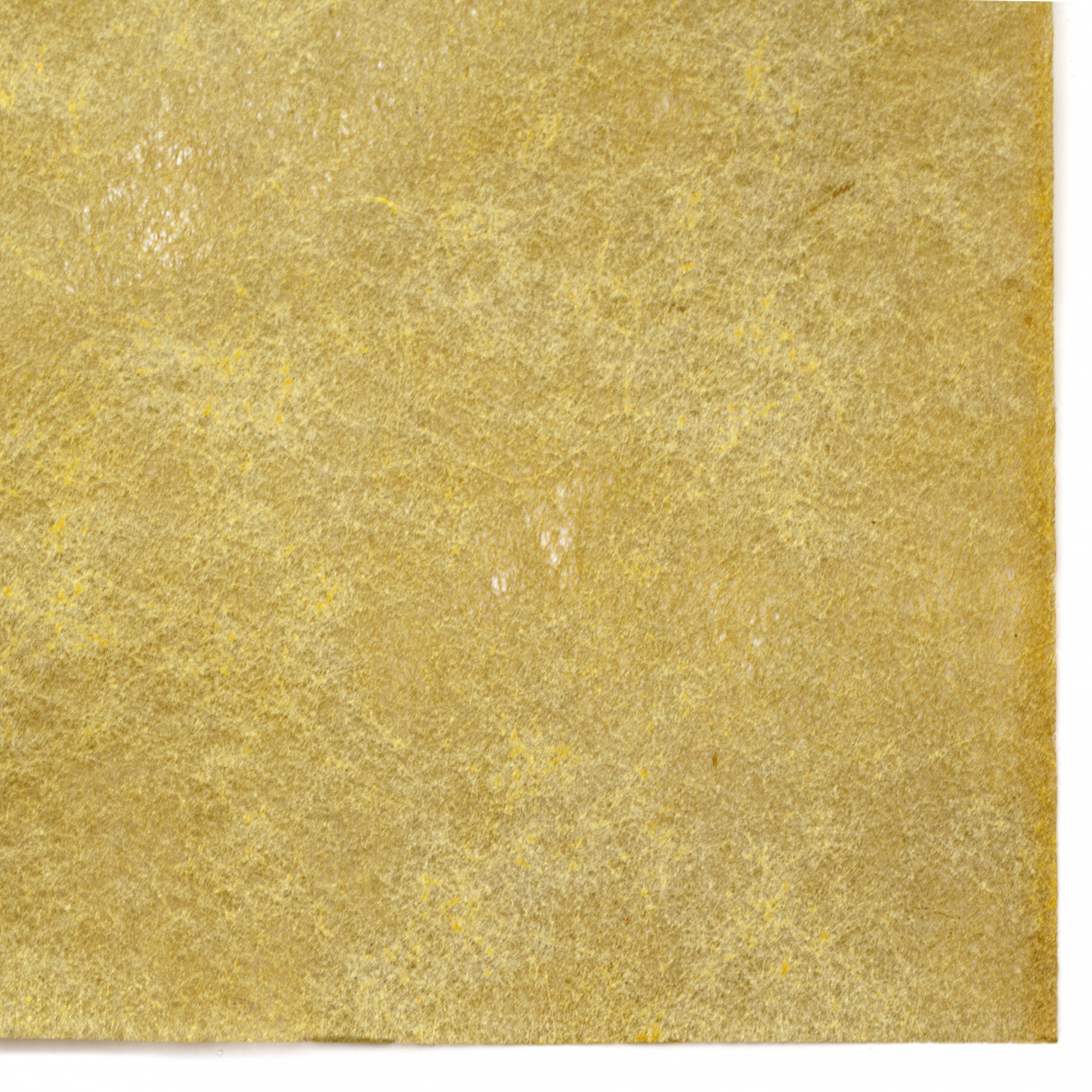 Текстилна хартия за опаковане физелин 60x60 см цвят злато