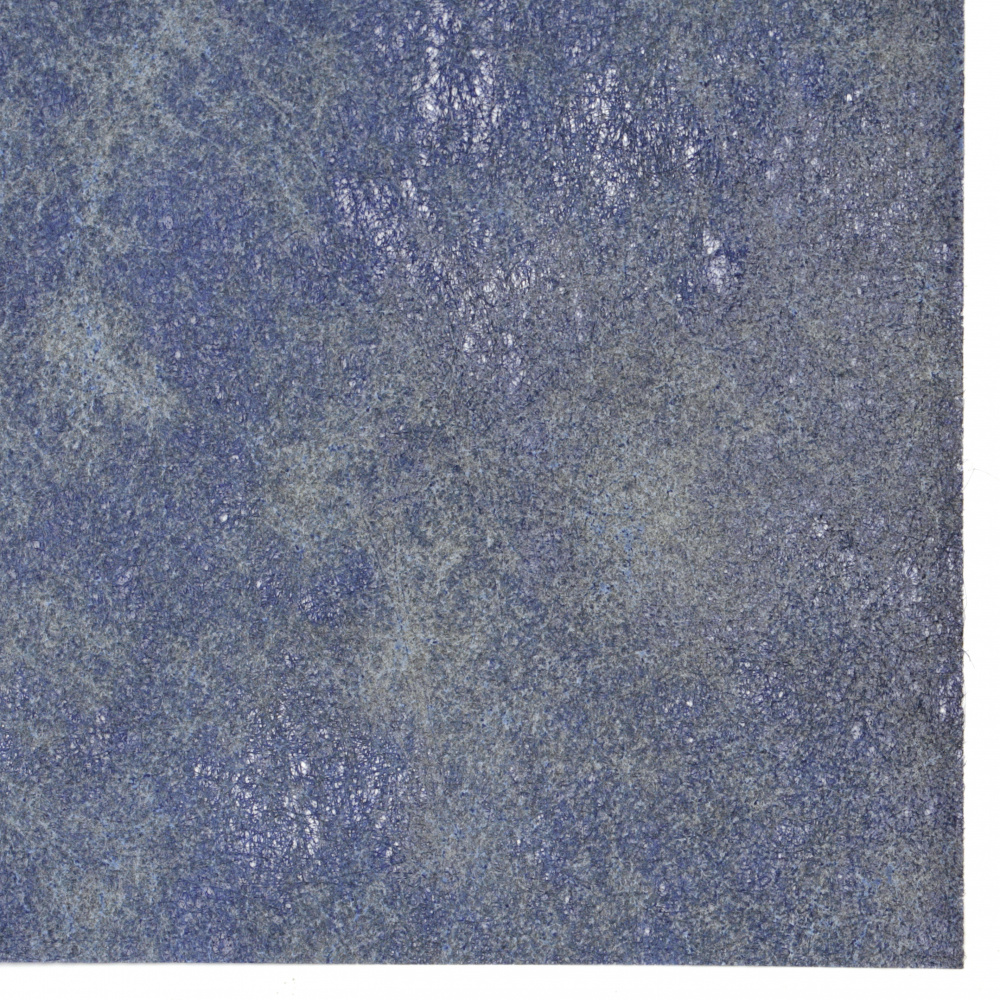 Текстилна хартия за опаковане физелин 60x60 см цвят синя тъмна