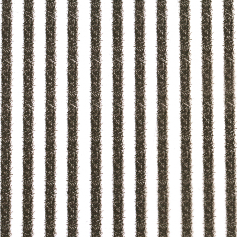 Matte Cellophane Sheet, 60x60 cm, Striped - 1 Sheet