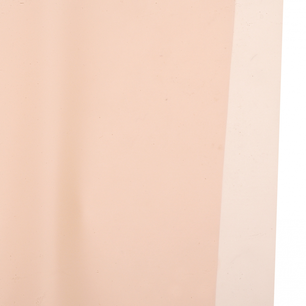 Foaie mată de celofan 60x60 cm culoarea piersicii -1 bucată