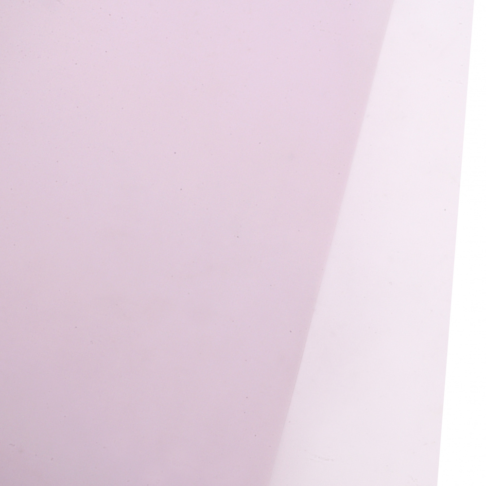 Foaie mat de celofan 60x60 cm violet deschis -1 bucată