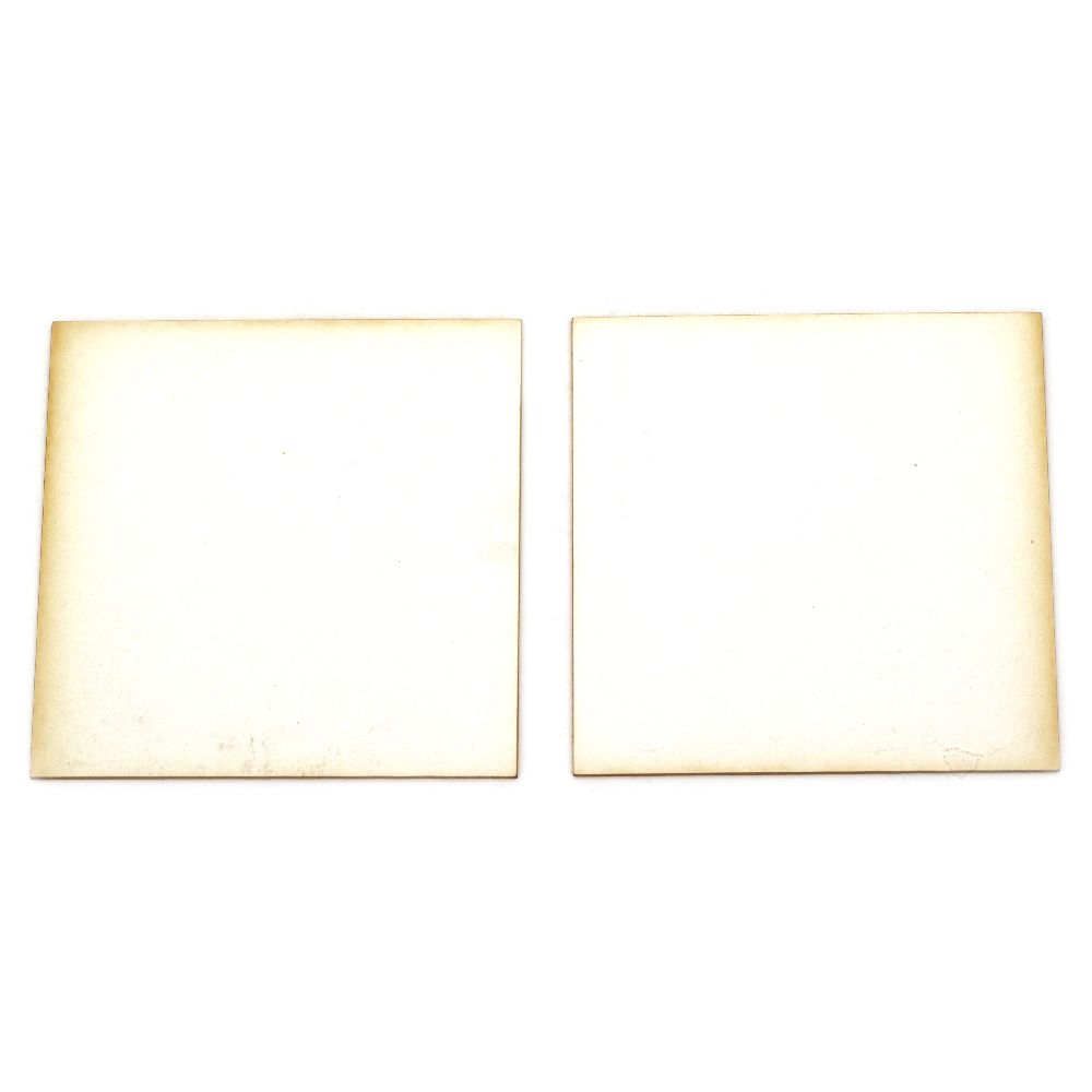 Square of chipboard  85x1 mm - 2 pieces