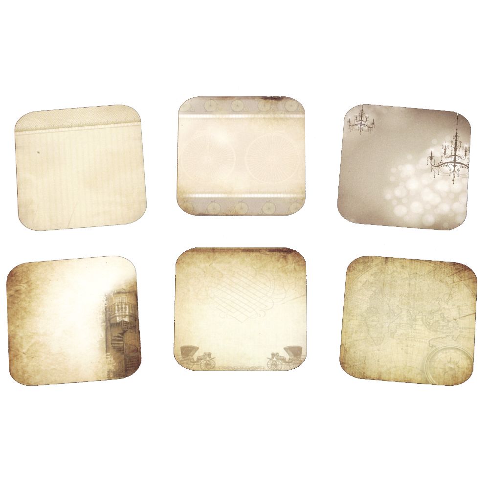 Hârtie de scrapbooking de designer 12 inch (30,5x30,5 cm) 6 modele x 2 foi