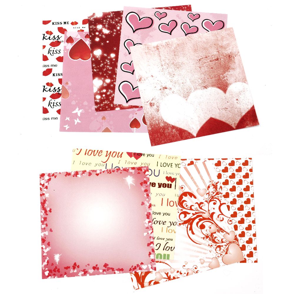 Hârtie de scrapbooking de designer 6 inch (15,2x15,2 cm) 12 modele x 2 foi 