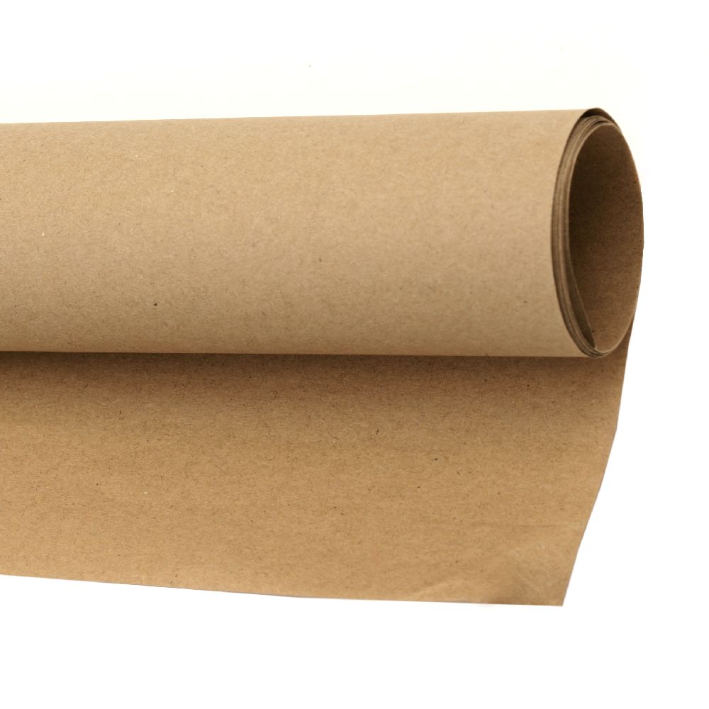 Brown Kraft Paper Roll / 120 g/m2,  78x108 cm