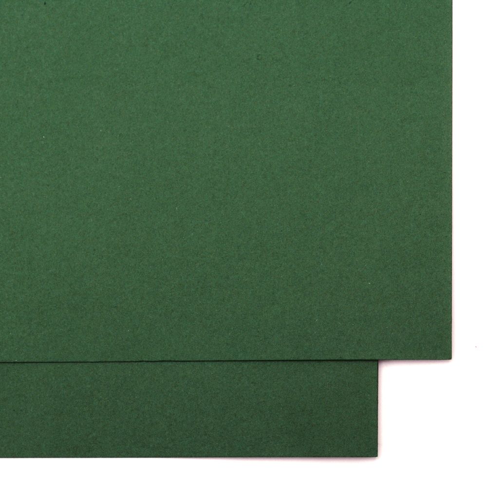 Cardboard for Craft & Decoration  230 g / m2 A4 (21x29.7 cm) green