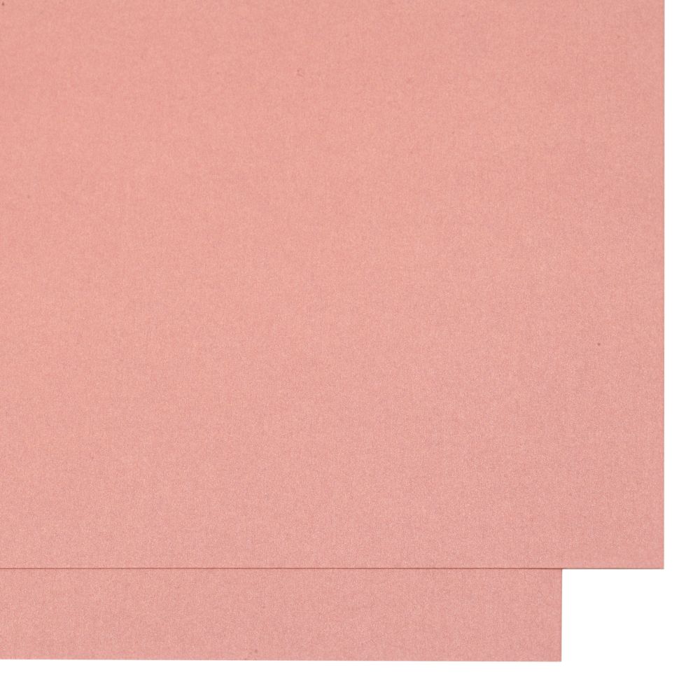 Cardboard pearl double sided 250 gr / m2 A4 (297x210 mm) pink -1 pc
