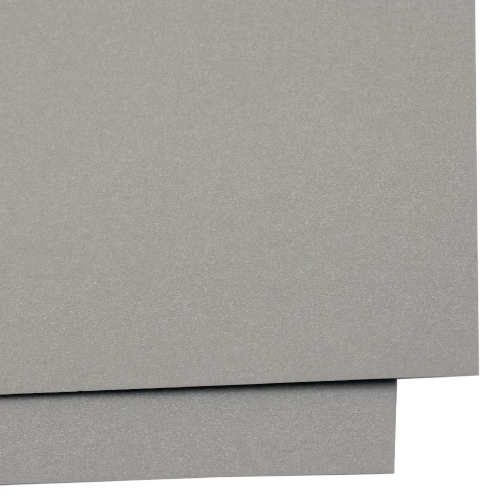 Cardboard pearl double sided 250 gr / m2 A4 (297x210 mm) gray -1 pc