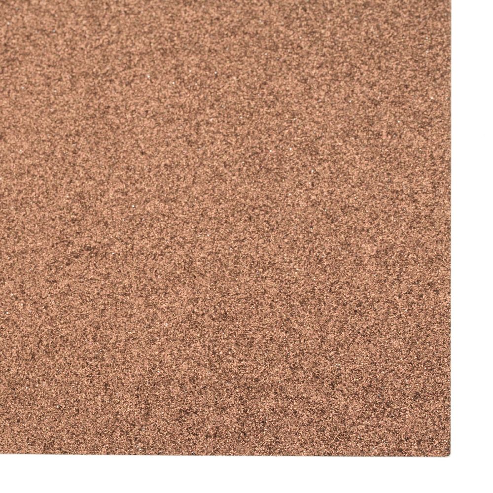 Cardboard with Brocade for CRAFT Projects / 30x30 /  Brown