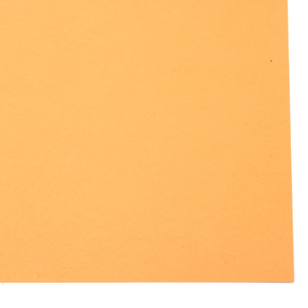 Cardboard for Craft & Decoration 30.5x30.5 cm color orange -1 pc