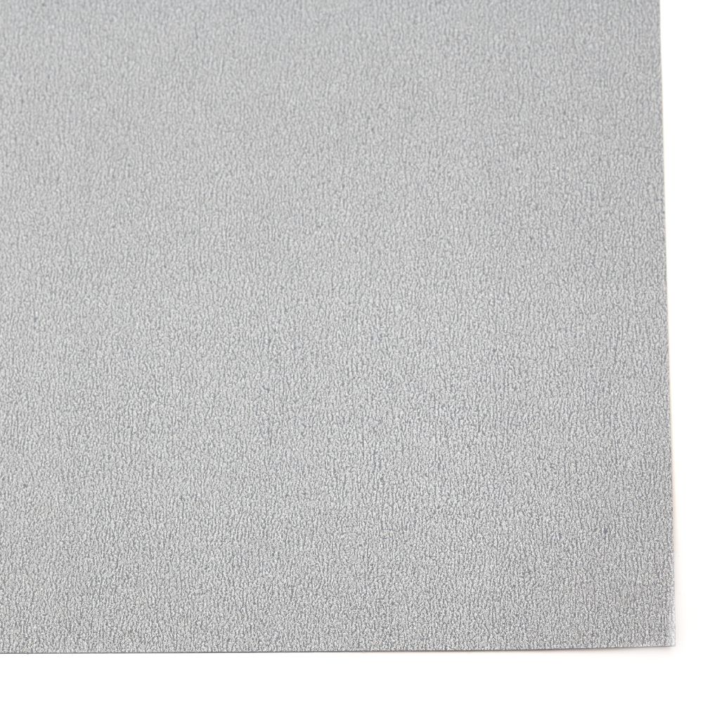 Structured Pearl Cardboard for Scrapbook Projects and Drawing / 30.5x30.5 cm / Gray - 1 piece
