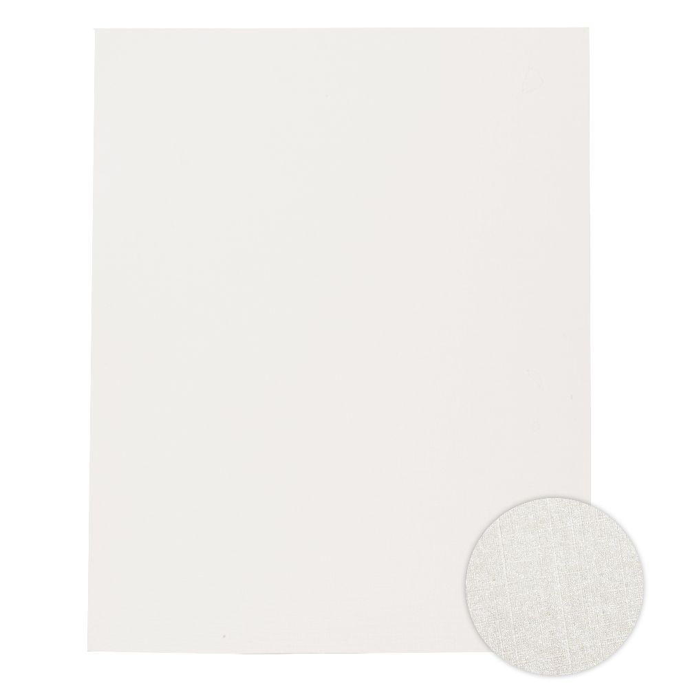 Cardboard pearl single sided embossing 240 gr / m2 A4 (21x 29.7 cm) white -1 piece