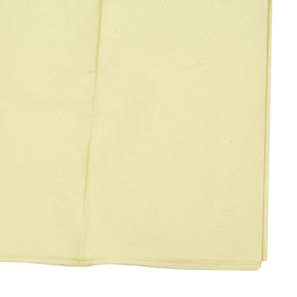Tissue Paper for Decoration Light Yellow 50x65cm 10 sheets
