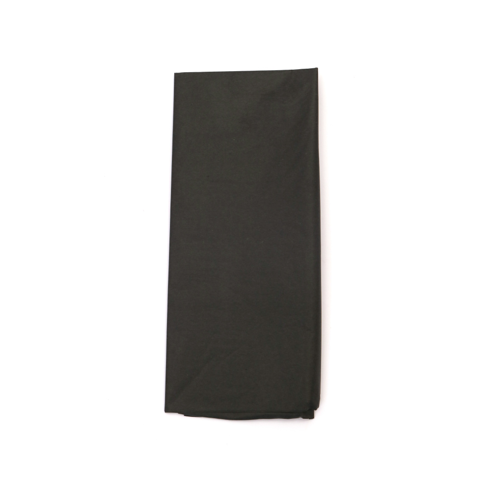 Tissue Paper for Decoration Black 50x65cm 10 sheets