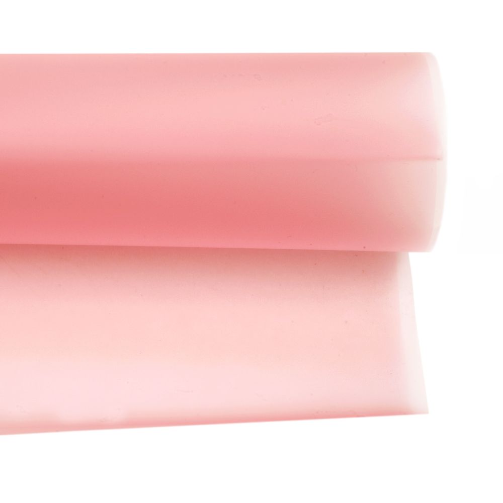 Matte Cellophane  Sheet / 60x60 cm / Pink - 1 sheet