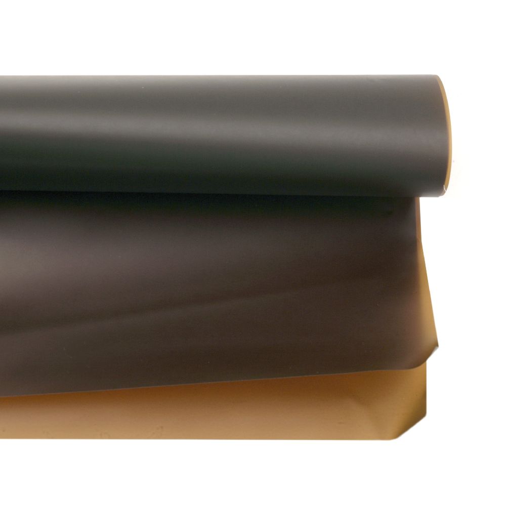 Целофан матиран лист 60x60 см цвят кафяв -1 лист