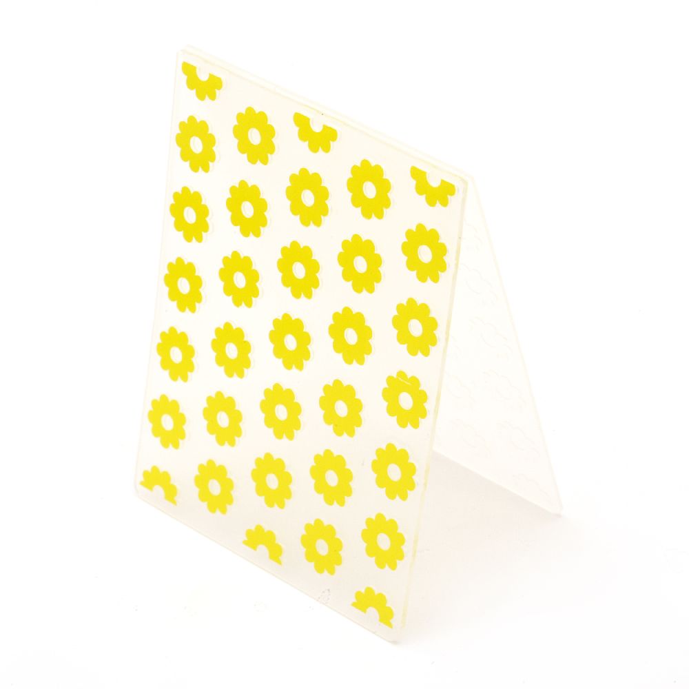 Μήτρα embossing folder 7,5x10 cm - λουλούδια
