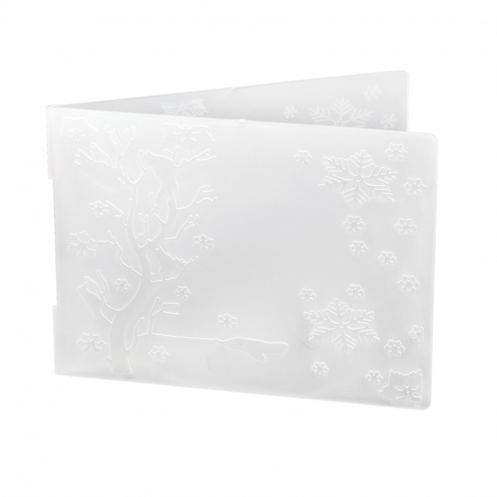 Embossing Folder Decoration  10.5x14.5 cm - winter