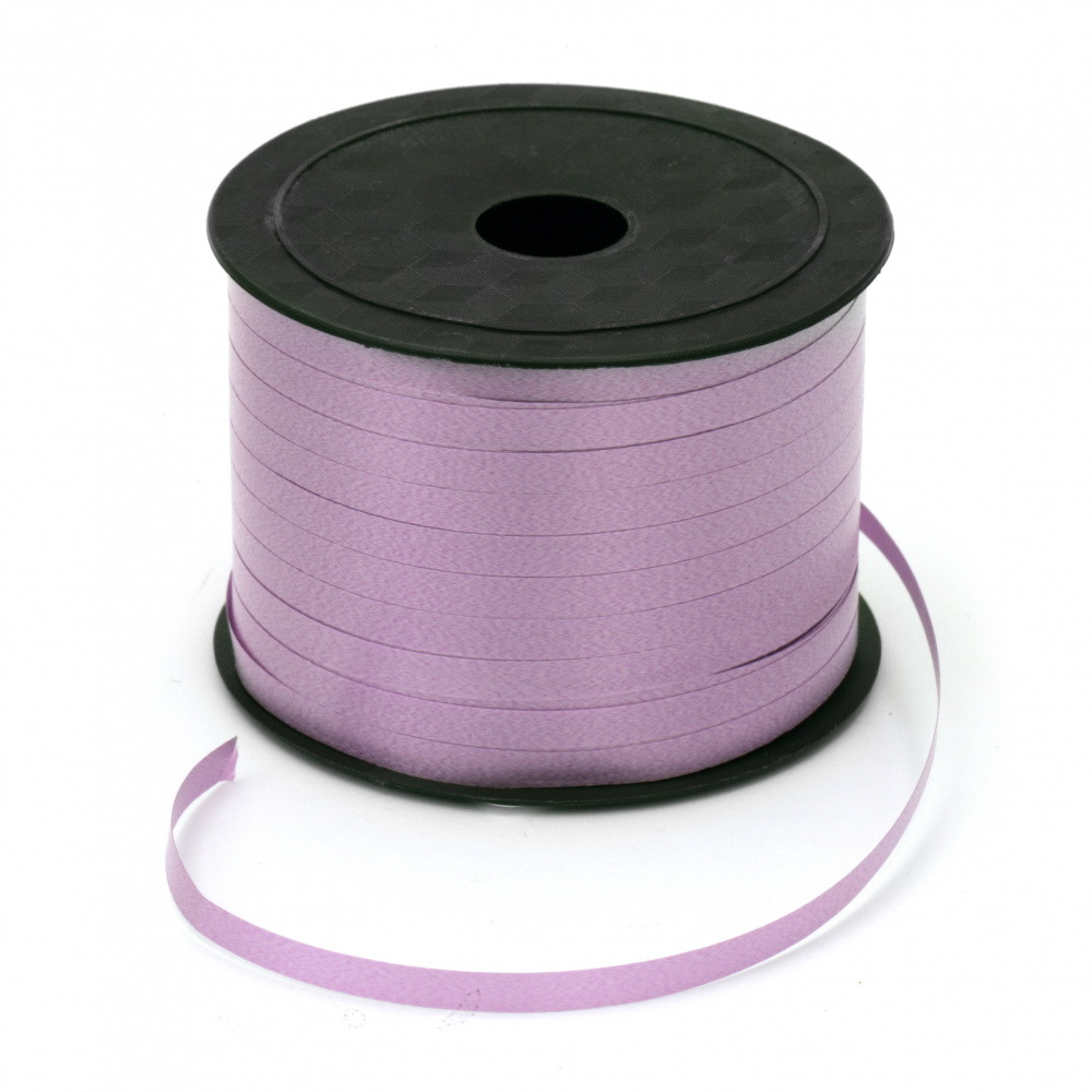 Ribbon Roll, DIY Decoration, Craft, Wedding, 5 mm purple -91 meters