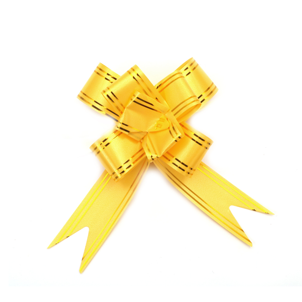 Yellow with Gold Ribbon 460x29 mm - Pack of 10