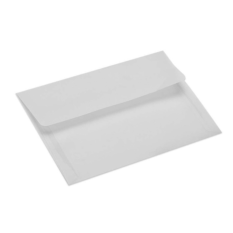 Envelope for Greeting Card or Invitation, Size: 90x140 mm, Color White