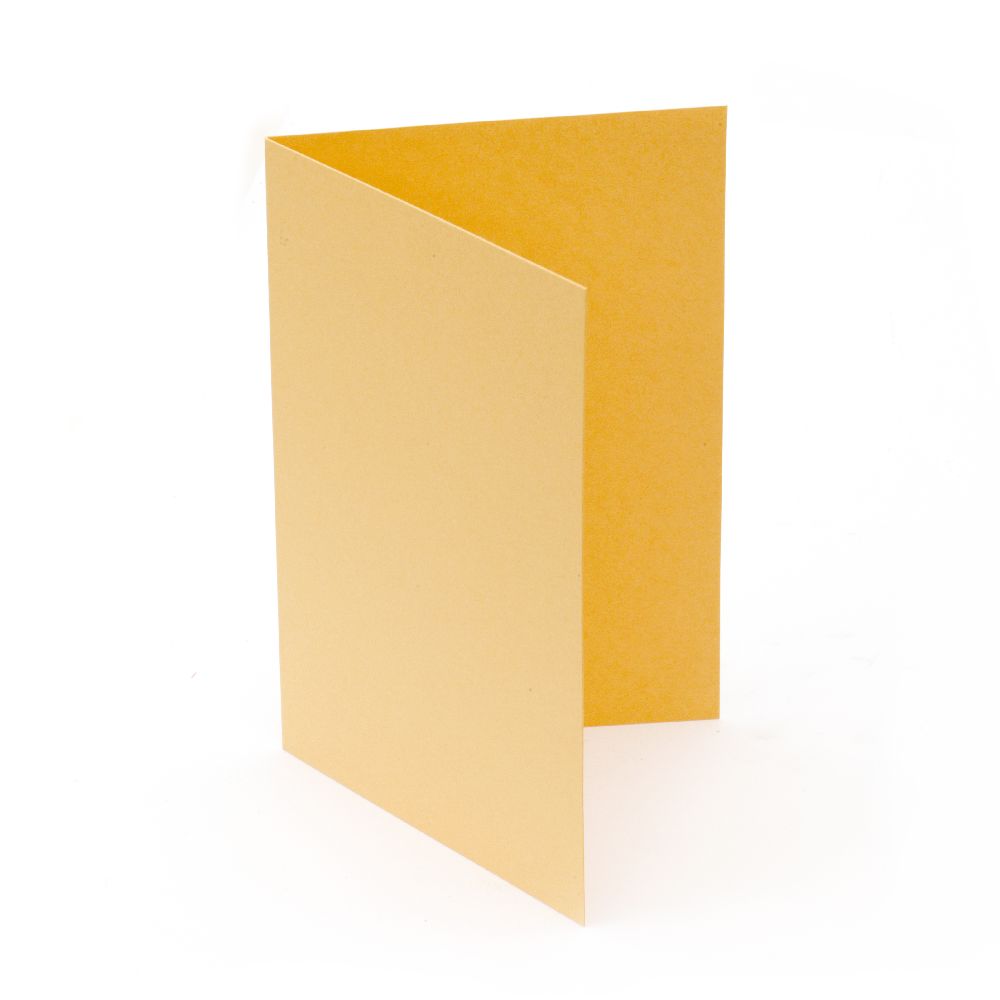 Card Base / 10x15 cm / Orange - 10 pieces