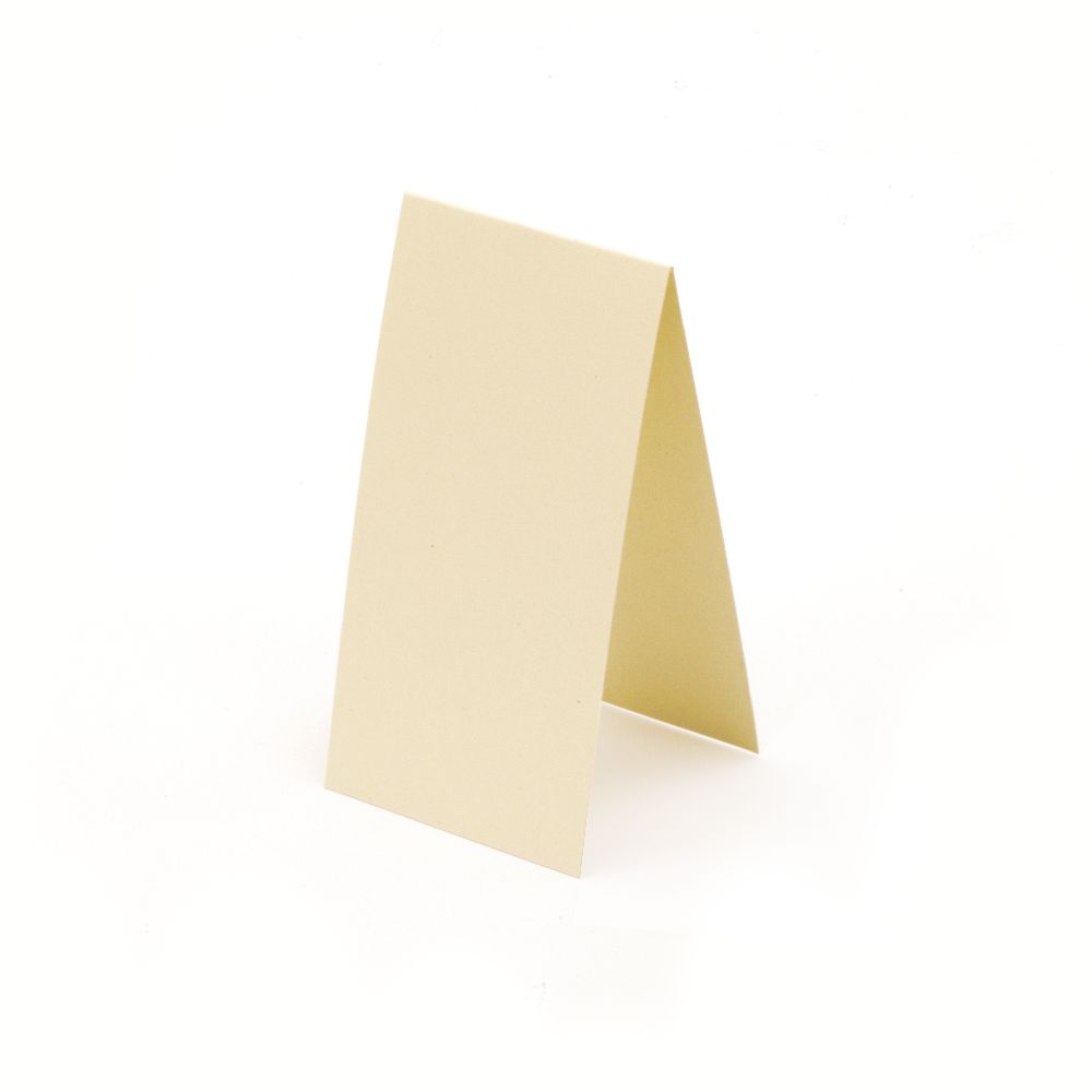 Βάση κάρτας 5x10 cm οριζόντια σαμπανιζέ - 10 τεμάχια