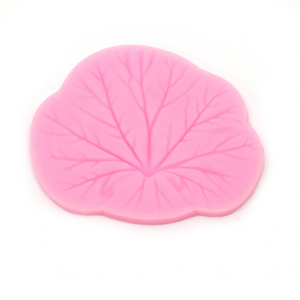 Silicone mold /shape/ 90x70x6 mm leaf, decorative element for fondant, chocolate and other confectionery