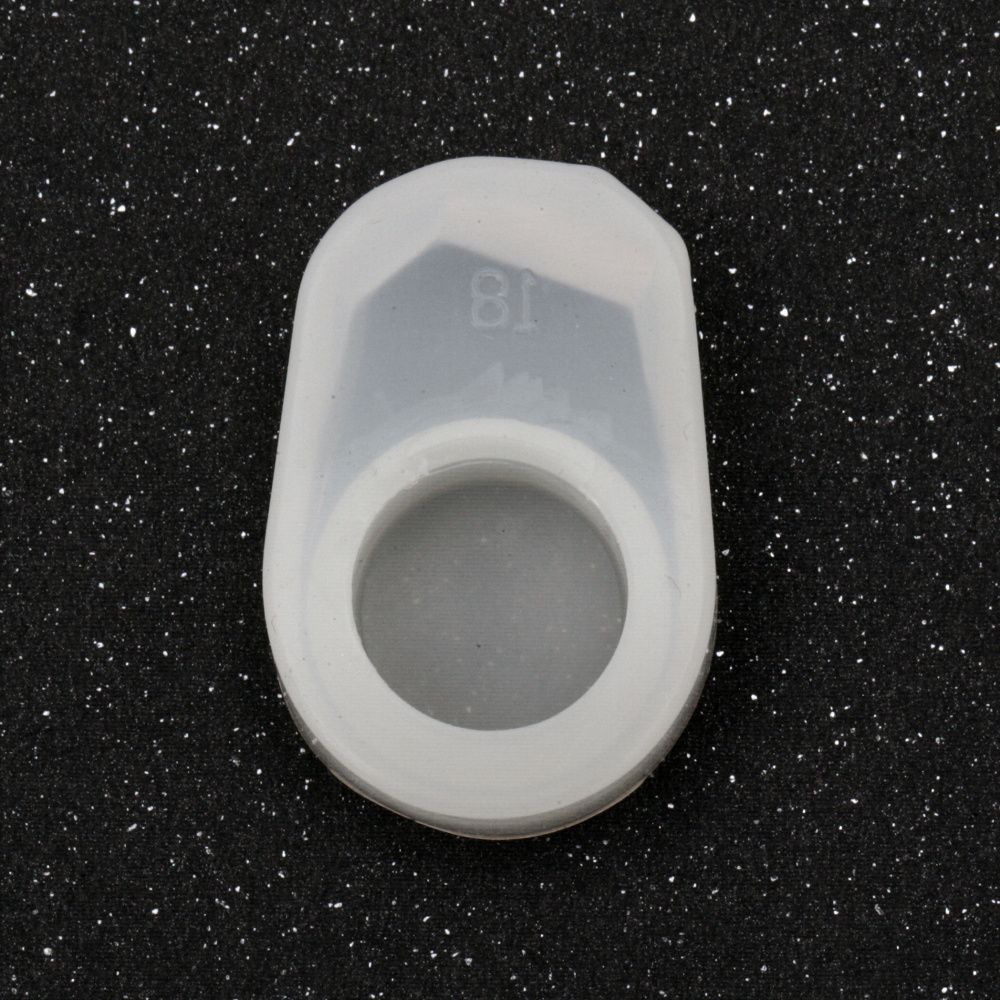 Formă din silicon / formă / inel tridimensional de 18 mm