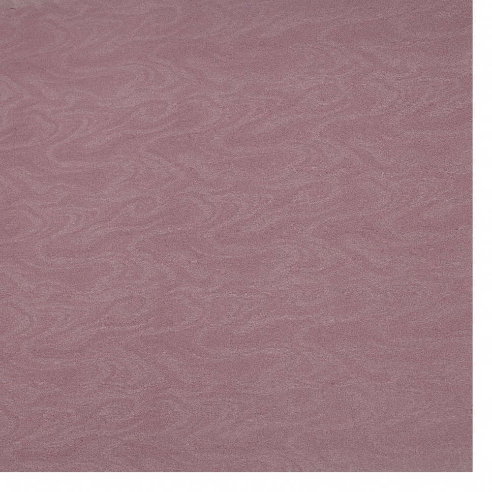 Χαρτόνι περλέ διπλής όψεως με μοτίβο 250 g / m2 Α4 (21x 29,7 cm) χρώμα μωβ -1 τεμάχιο