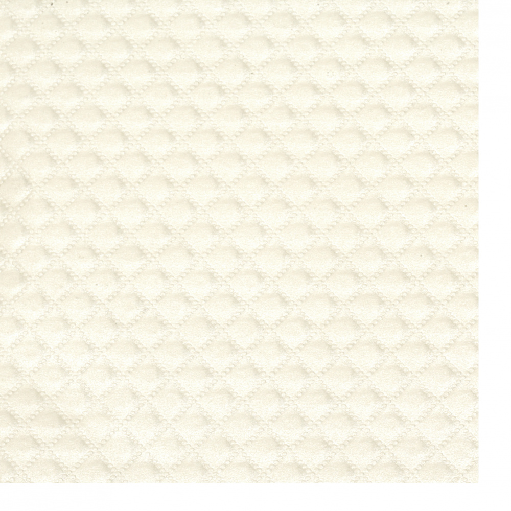 One-sided pearl paper EMBOS 120 g / m2 78x109 cm cream-1 piece