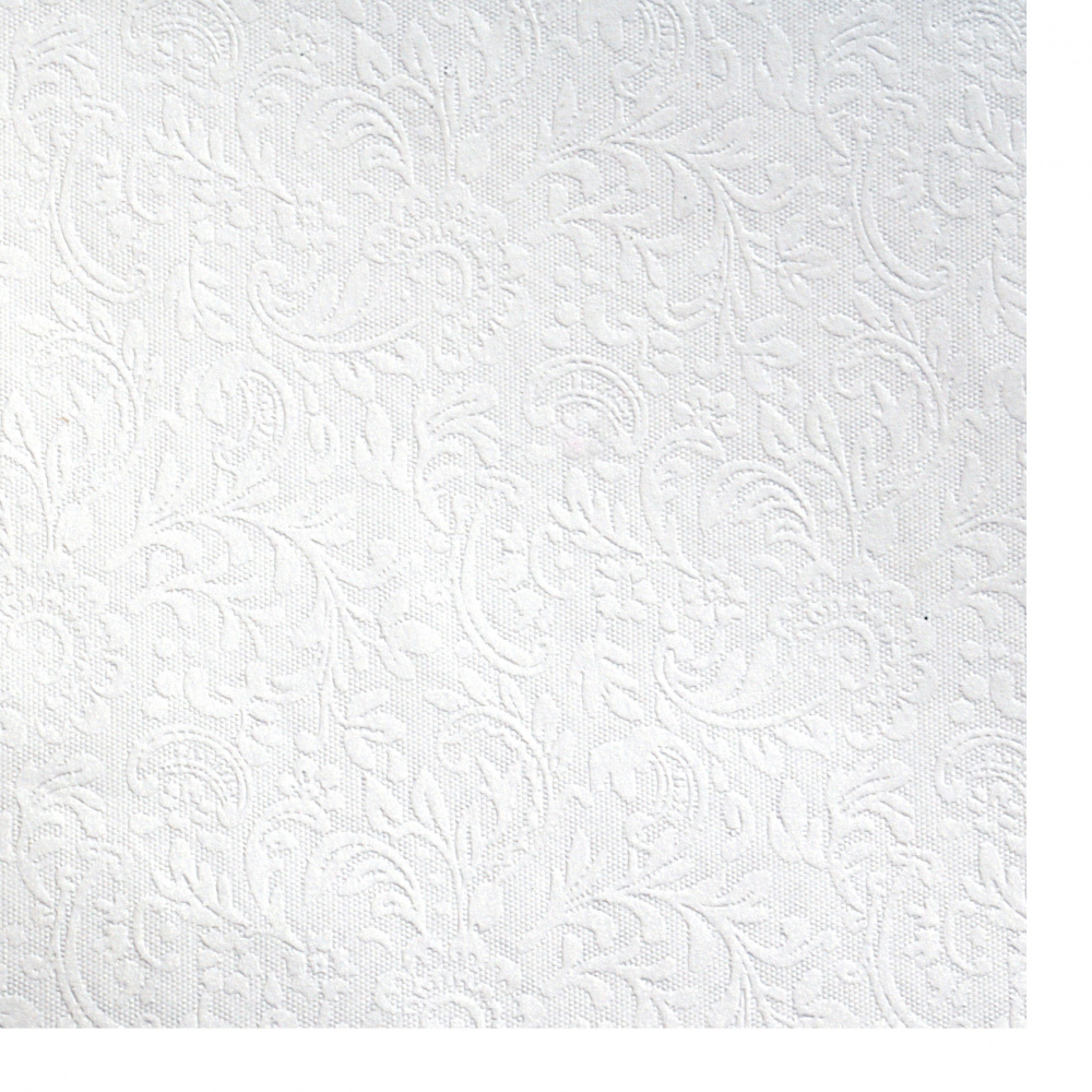 Embossing Pearl relief Paper One-Sided with motif 120 g / m2 50x70 cm white -1 piece