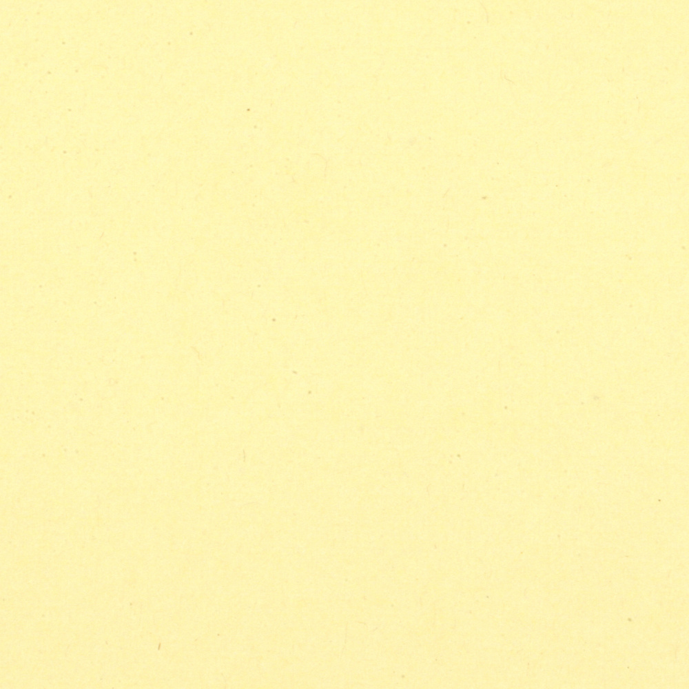 Colored Paper, 120 gsm, Double-Sided, 50x78 cm, Pale Yellow - 1 Sheet