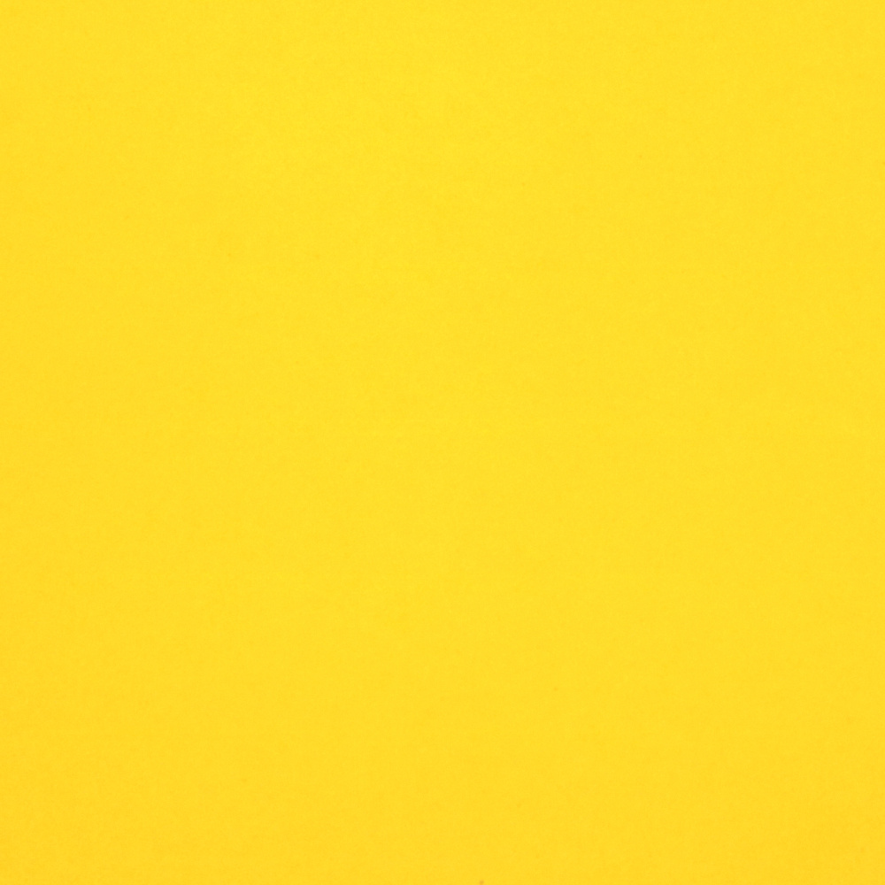 Żółty papier kreatywny dwustronny 120 g/m², 50 × 78 cm — pojedynczy arkusz do scrapbookingu, cardmakingu, origami i projektów DIY