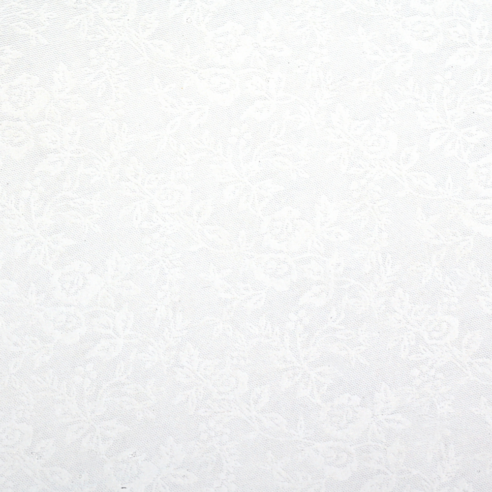 One-sided embossed pearl paper with motif 120 g / m2 50x78 cm white -1 piece