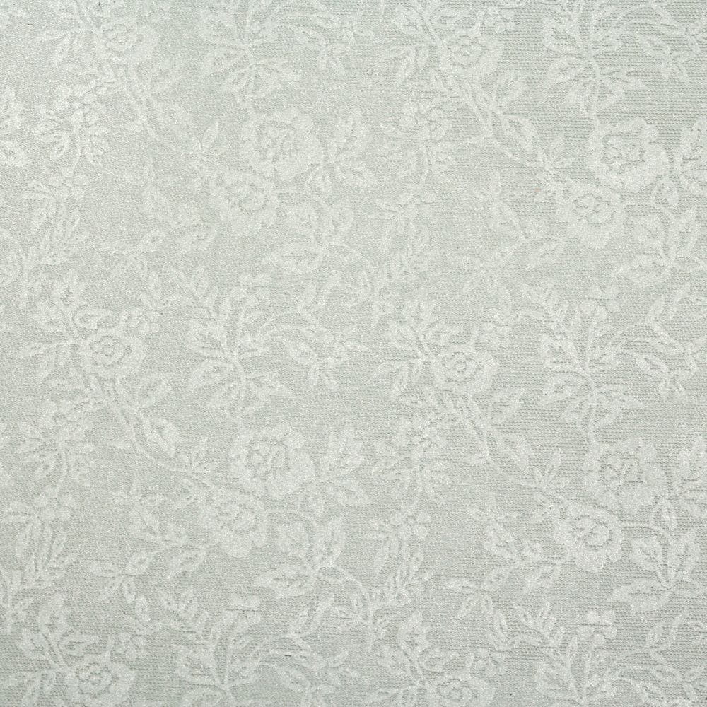One-sided embossed pearl paper  with motif 120 g / m2 50x78 cm blue light -1 piece