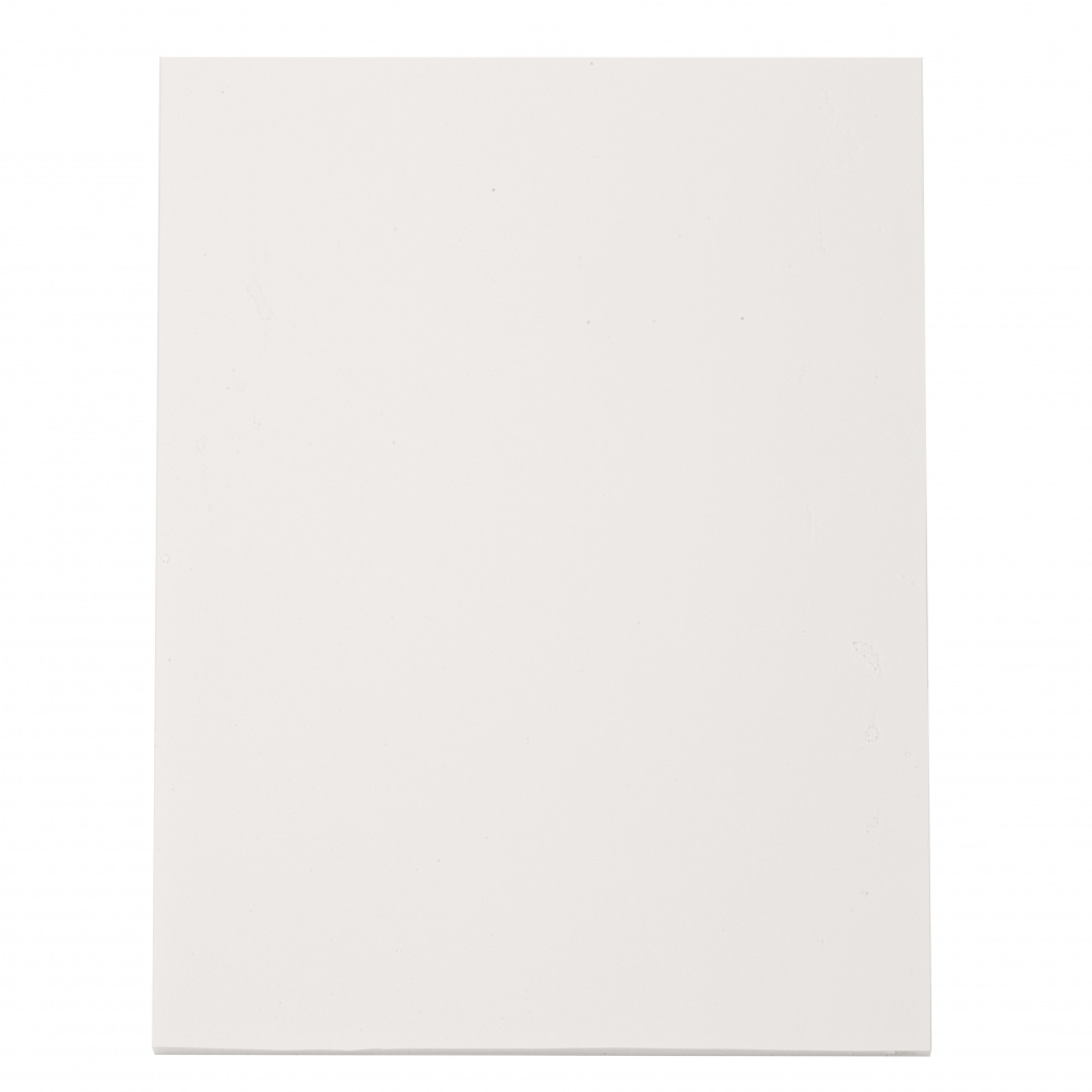 Foam board 70x100x0.5 cm white -1 piece
