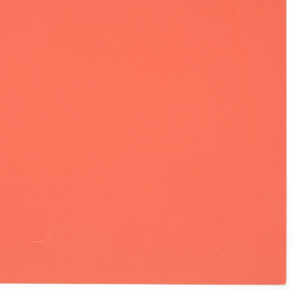 Cardboard 200 g / m2 double-sided smooth 52x38 cm color red -1 piece